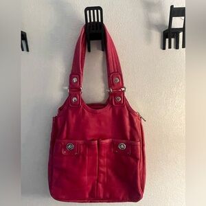 Hot pink Marc by Marc Jacobs tote bag